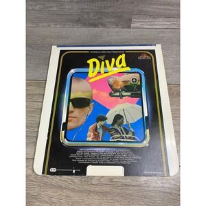 Diva 1981 CED Videodisc MGM UA Home Video Jean-Jacques Beineix French Thriller